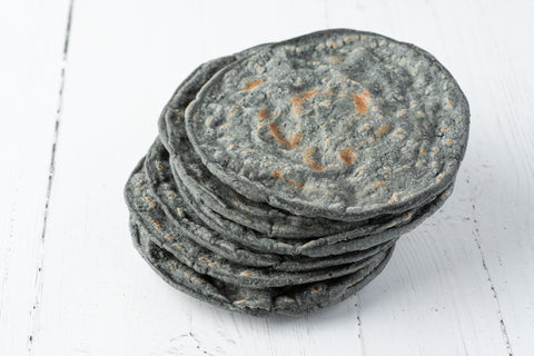 Tortillas de Maiz Negro