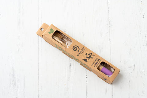 Cepillo de Diente Bambu - Niños (Morado)