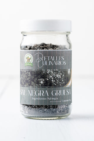 Grobes schwarzes Salz