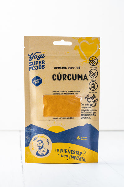 Polvo Orgánico de Cúrcuma - Curcuma Organica en Polvo Turmeric Powder 8 Oz  NEW