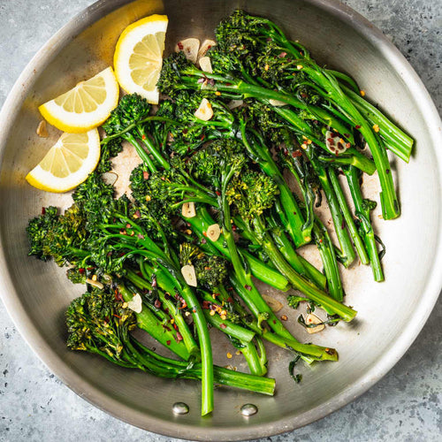 Receta: Broccolini con Ajo