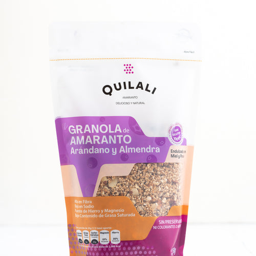 Granola de Amaranto - Arandanos & Almendra (Sin Gluten)