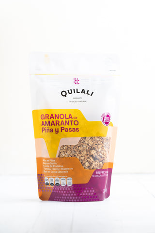 Granola de Amaranto - Pina & Pasas (Sin Gluten)