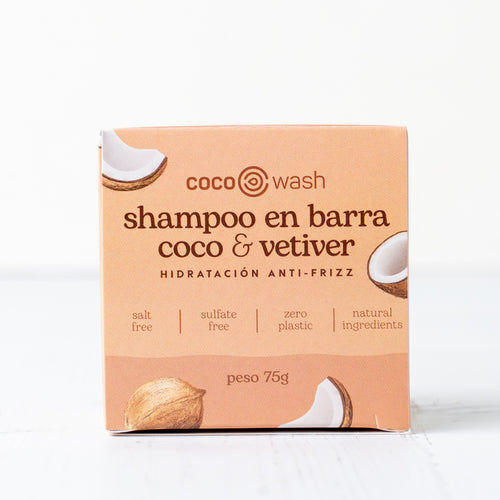 Shampoo-Riegel – Kokosnuss und Vetiver