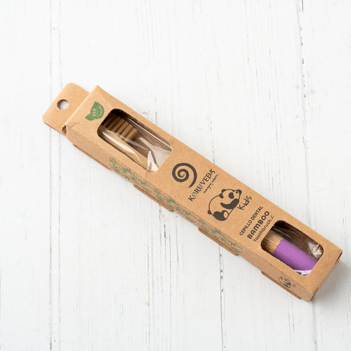 Bamboo Toothbrush - Children (Purple)