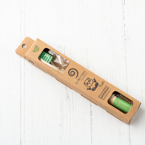 Bamboo Toothbrush - Children (Green)