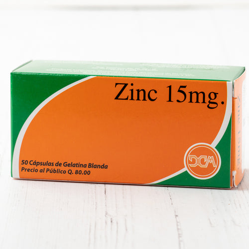 Zink – 15 mg 