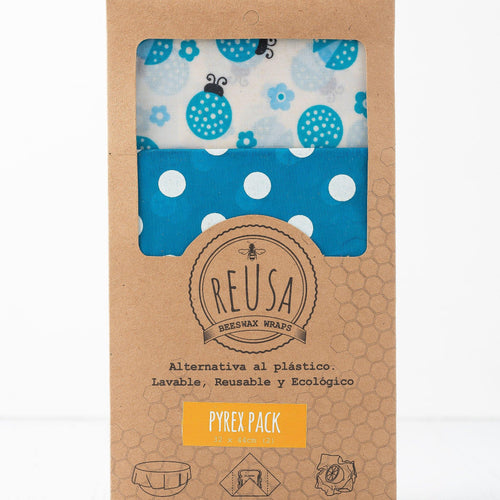 Beeswax Wraps - Pyrex Pack
