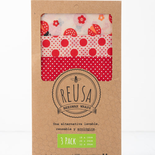 Beeswax Wraps - 3 pack