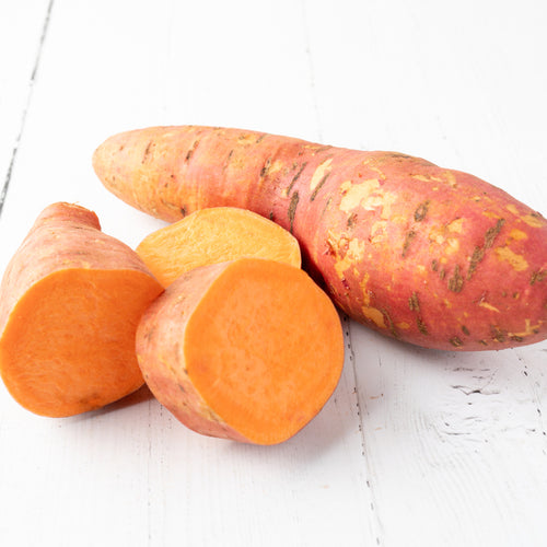 Orangefarbene Süßkartoffel