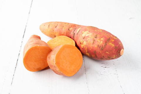 Orangefarbene Süßkartoffel