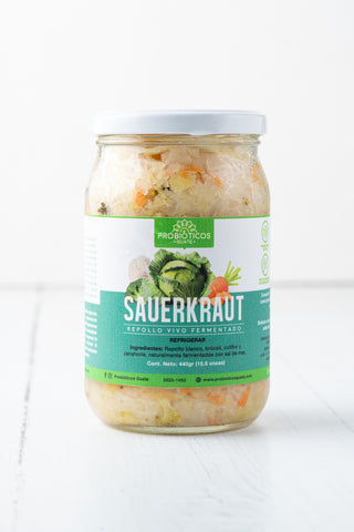Sauerkraut Blanco - Probioticos