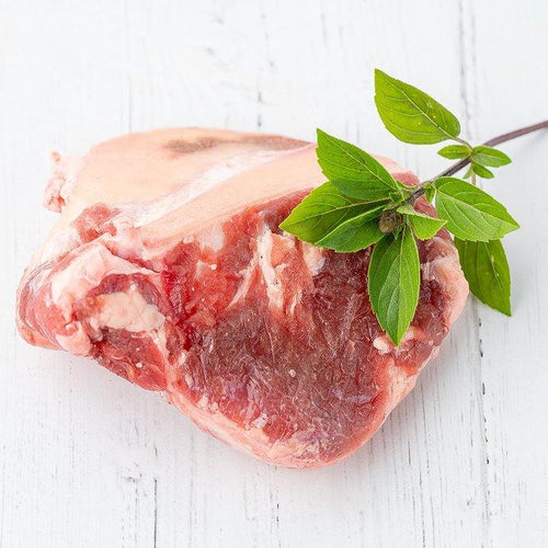 Rindfleisch – weißer Knochen
